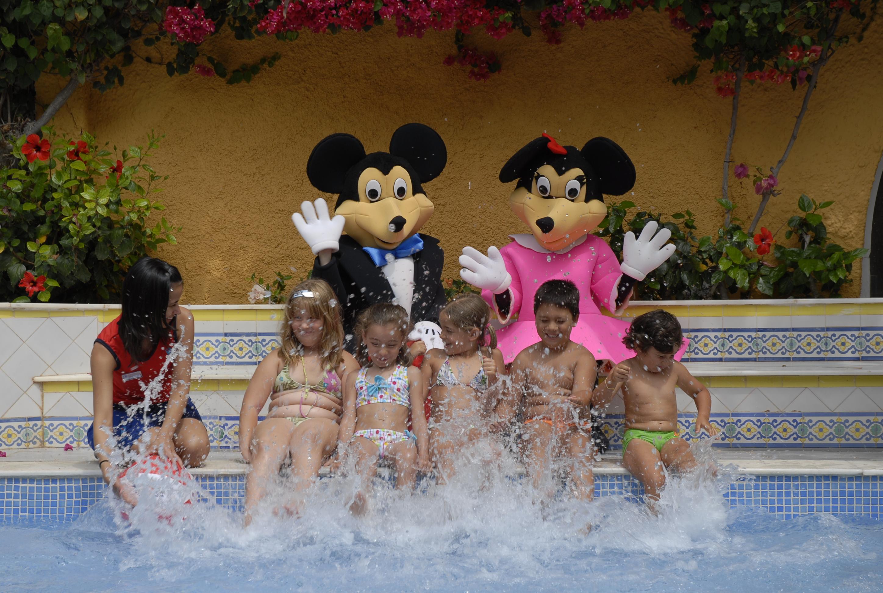 Playasol Aquapark&Spa Hotel Roquetas de Mar Bagian luar foto