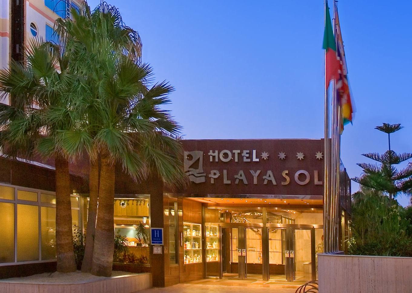Playasol Aquapark&Spa Hotel Roquetas de Mar Bagian luar foto