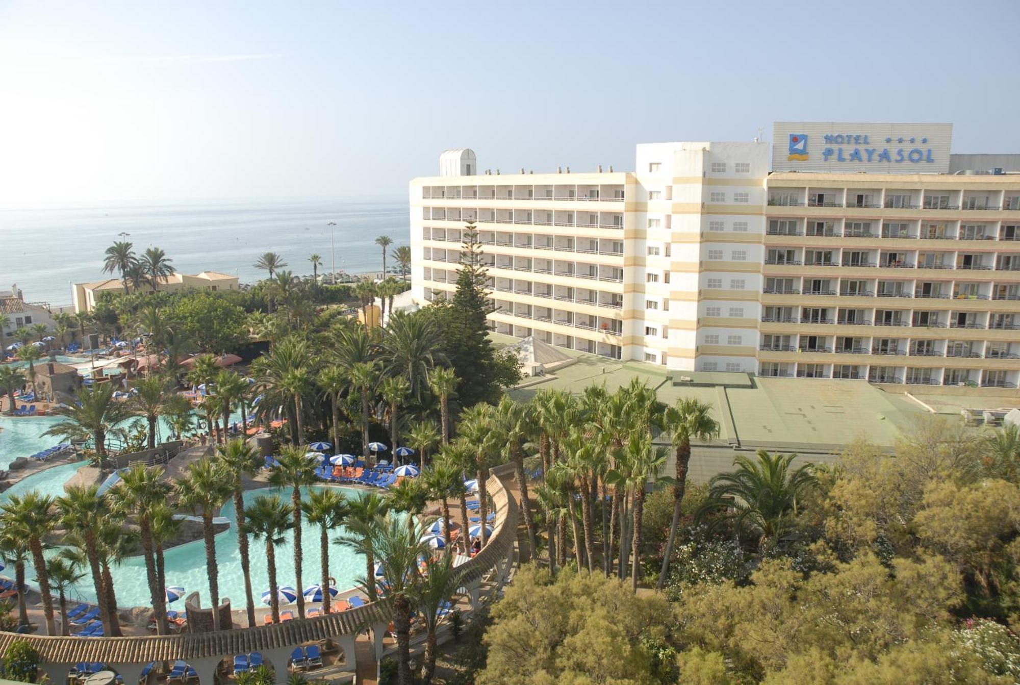 Playasol Aquapark&Spa Hotel Roquetas de Mar Bagian luar foto